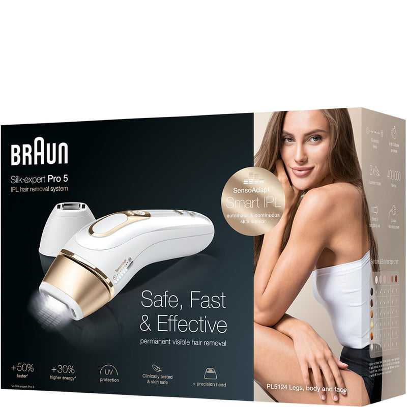 Braun silk expert pro 5 pl5124 ipl hair removal Clearance
