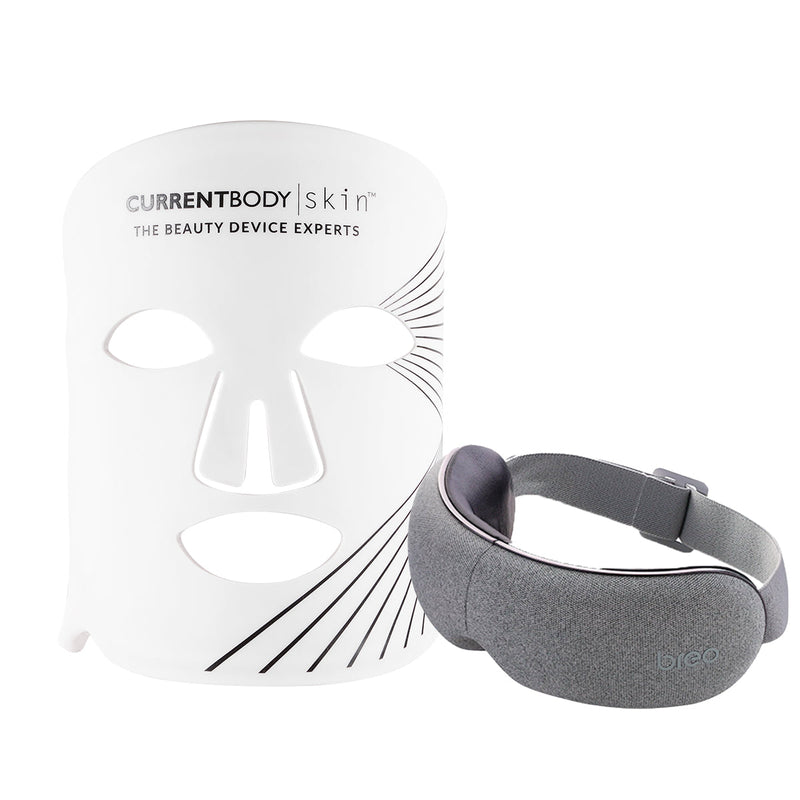 CurrentBody Skin LED Face Mask X Breo iSee M Eye Massager