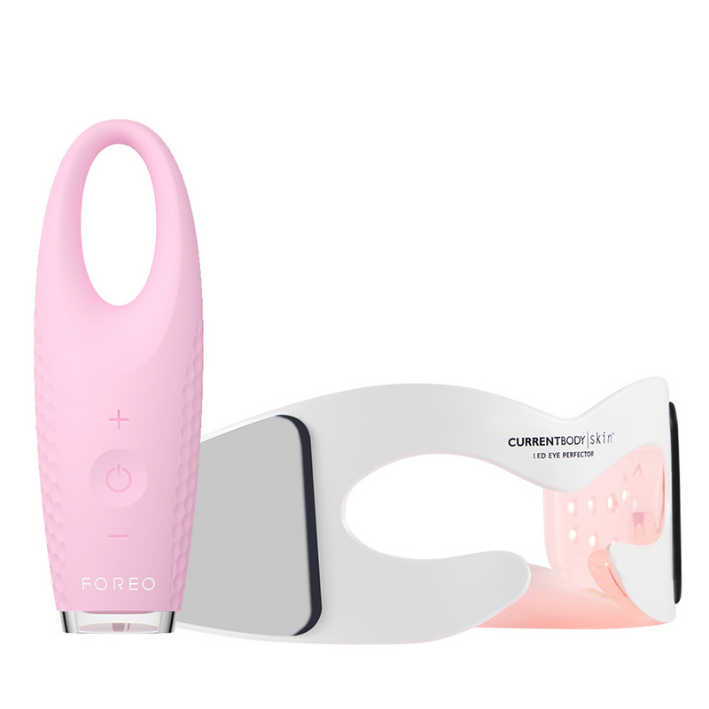 CurrentBody Skin LED Eye Perfector X FOREO Iris 2 Eye Massager
