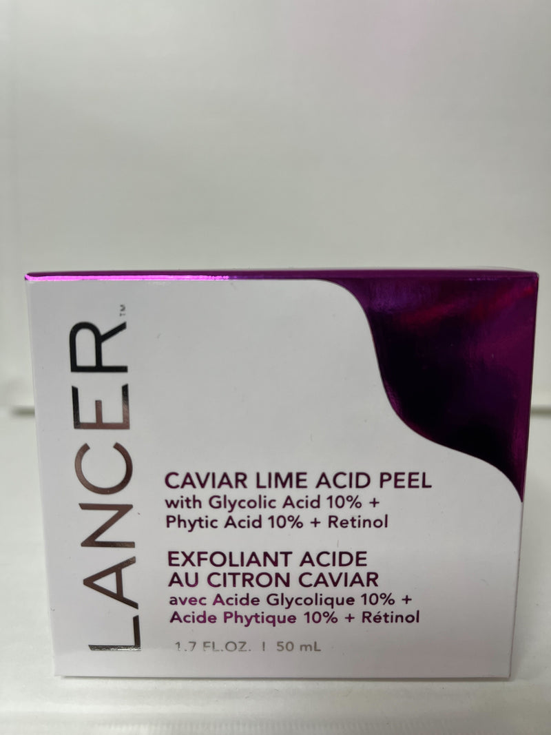 FREE Caviar Lime Acid Peel with Glycolic Acid 10% + Phytic Acid 10% + Retinol