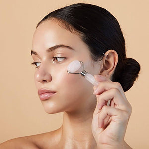 Skin Gym Rose Quartz Mini Eye Roller