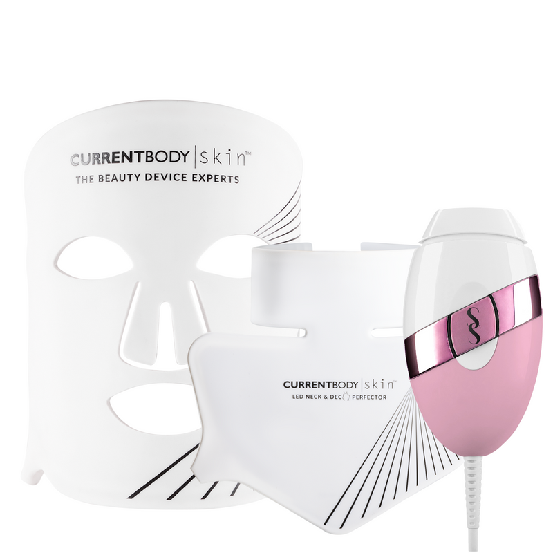 CurrentBody Skin LED Mask, Neck & Dec Perfector & SmoothSkin Bare+